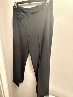 2/$45 all $30 Pants. GUC Larry Levine Stretch Tailored Black Pants w/Cuffs Sz 12